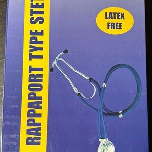 Rappaport Type Stethoscope - Red NIB